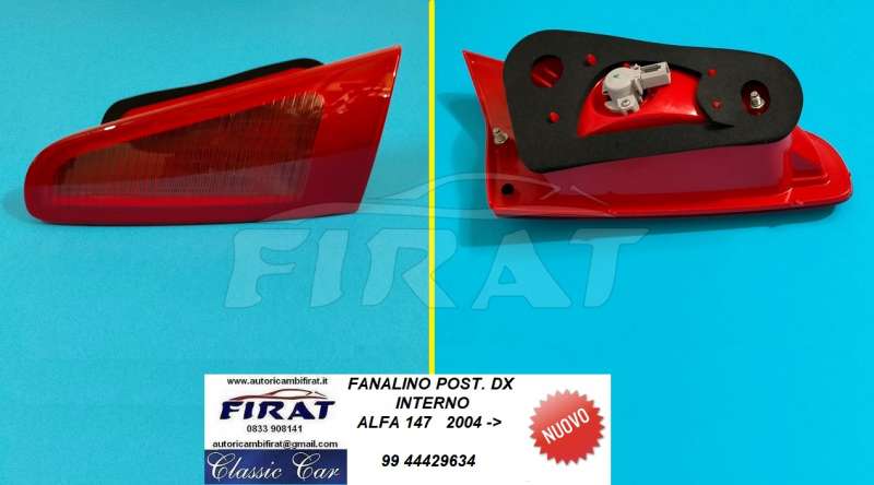 FANALINO ALFA 147 04-> POST.DX INT. (44429636)